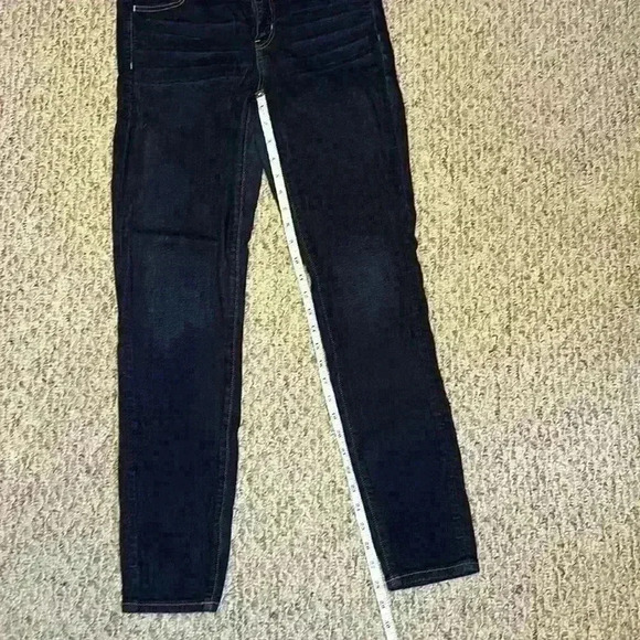 American Eagle Outfitters Dark Wash Denim Jeans Jeggings Women’s Size 10 - Picture 5 of 10